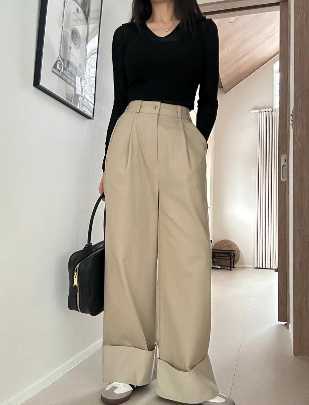 BLACK LINE韓國直郵東大門代購女裝新品25春夏時尚真品牛仔褲BLACK LINE牛仔褲圖色2