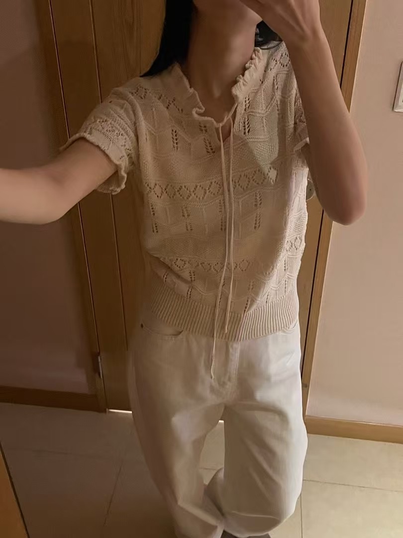 ALL OF US韓國直郵女裝新品人氣真品25春夏時尚職業休閑T恤ALL OF UST恤