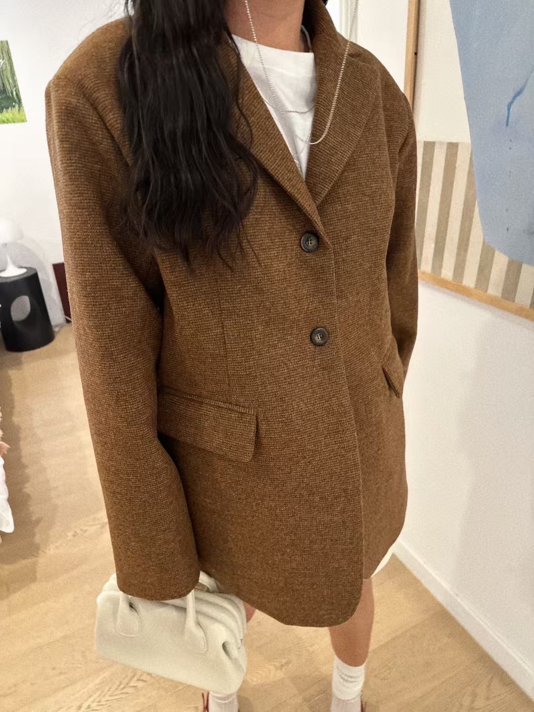 APPEAR韓國直郵女裝新品推薦真品熱賣時尚25春夏休閑職業夾克APPEAR夾克