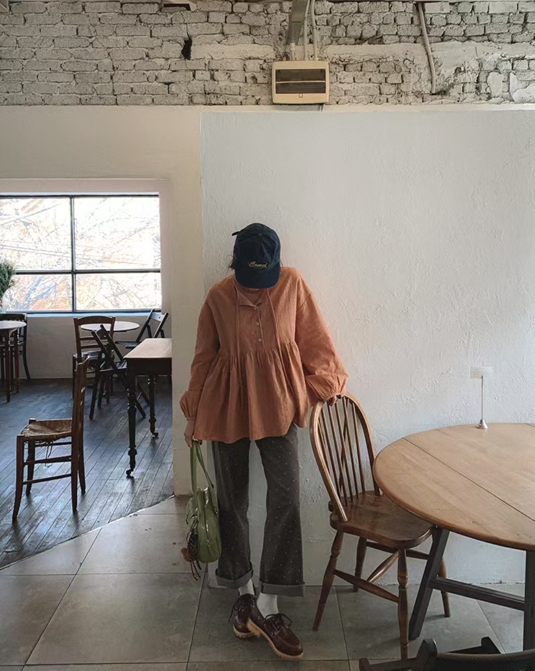 APPEAR直郵韓國代購女裝新款25春夏人氣休閑熱賣襯衫蕾絲衫APPEAR襯衫/蕾絲衫