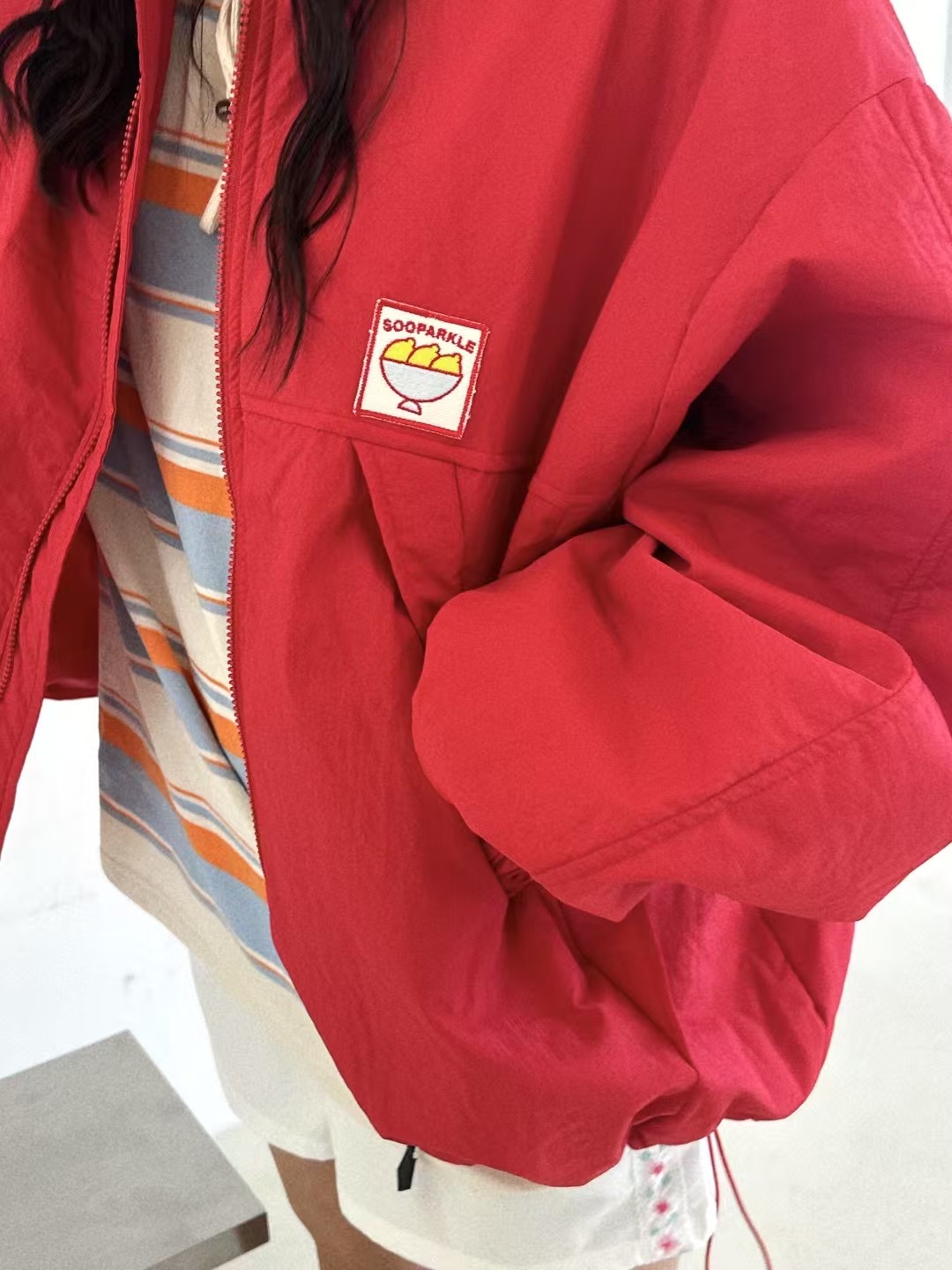 APPEAR韓國直郵女裝新品25春夏休閑職業時尚熱賣推薦真品夾克APPEAR夾克