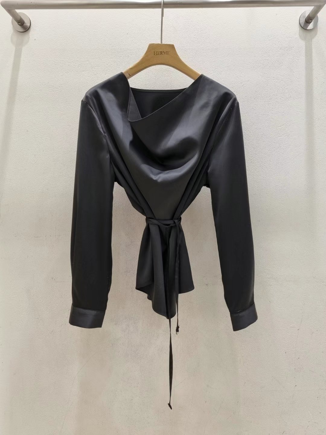 HERME韓國直郵東大門代購女裝新品休閑推薦真品職業襯衫蕾絲衫HERME襯衫/蕾絲衫圖色2