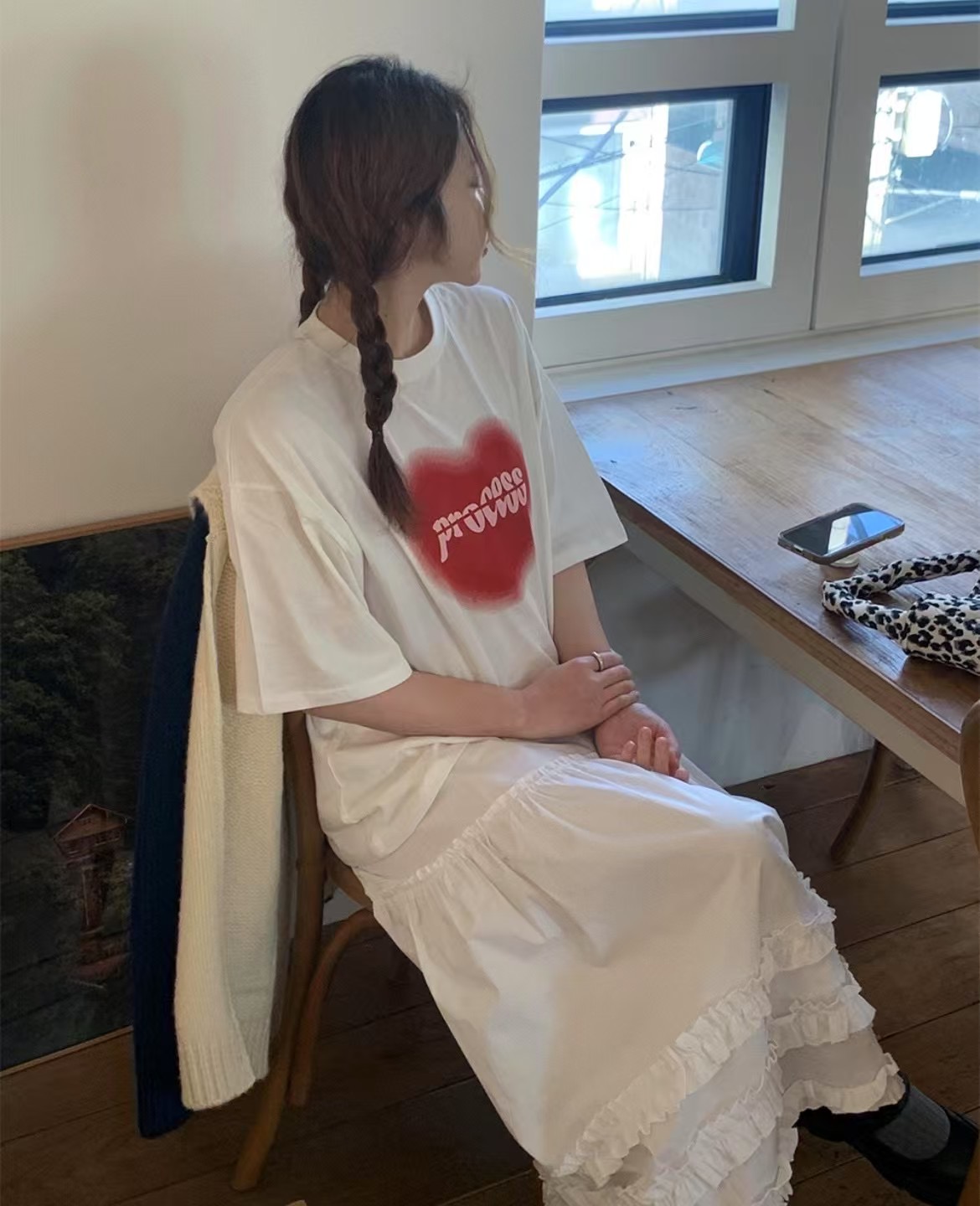 APPEAR韓國直郵東大門代購女裝新品休閑25春夏熱賣時尚真品T恤APPEART恤