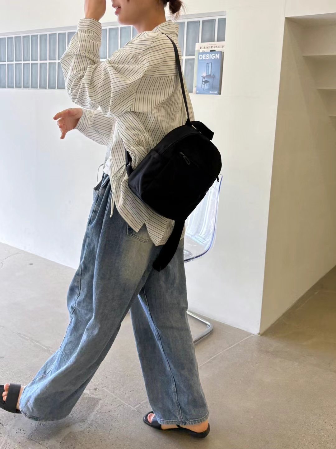 HERME韓國直郵東大門實拍女裝新款熱賣休閑25春夏襯衫蕾絲衫HERME襯衫/蕾絲衫