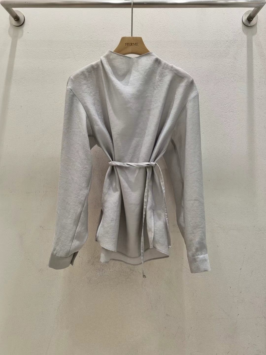 HERME直郵韓國代購女裝新款人氣25春夏推薦真品時尚襯衫蕾絲衫HERME襯衫/蕾絲衫圖色2