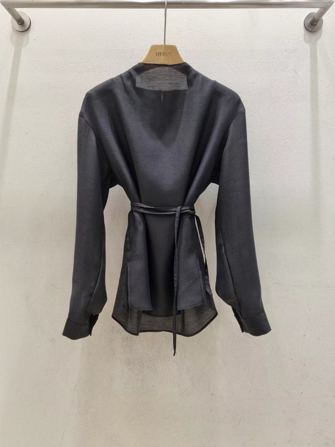 HERME直郵韓國代購女裝新款人氣25春夏推薦真品時尚襯衫蕾絲衫HERME襯衫/蕾絲衫圖色3