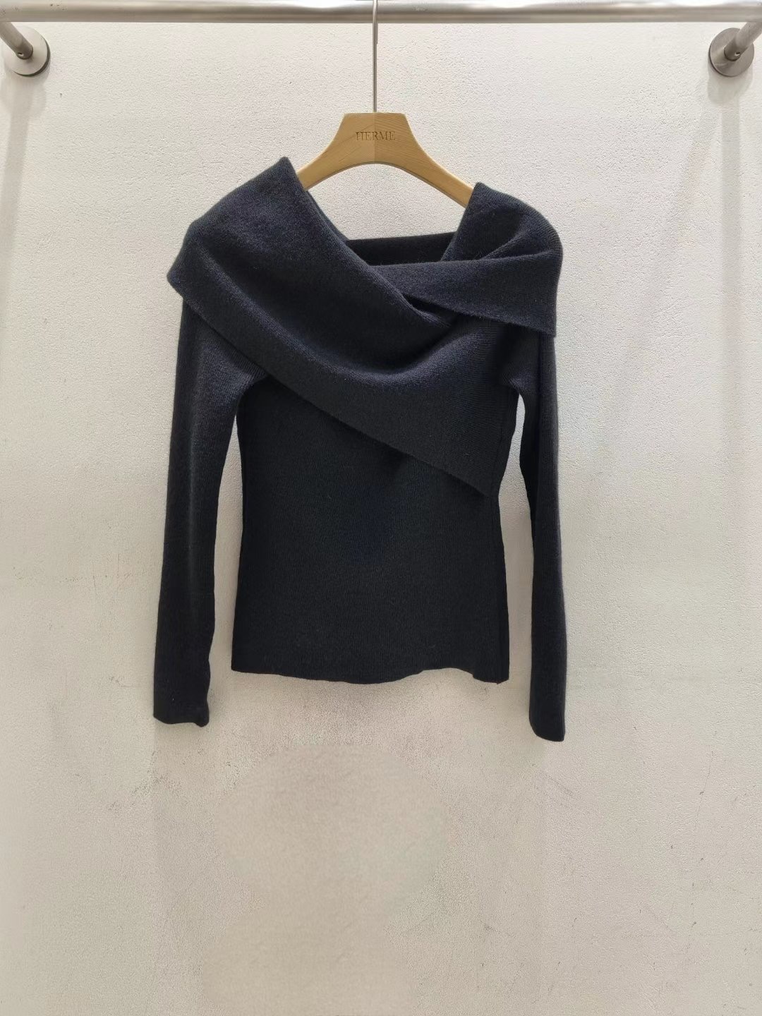 HERME韓國直郵東大門代購女裝新品推薦職業25春夏人氣針織衫HERME針織衫圖色2