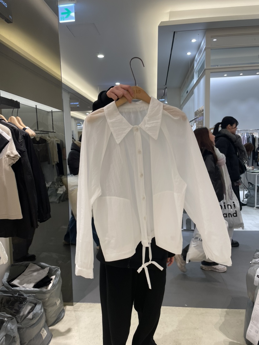 OHAO韓國直郵東大門代購女裝新款熱賣推薦真品25春夏人氣夾克OHAO/HA MONG夾克圖色1