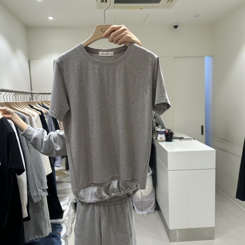 GLORY韓國直郵東大門實拍女裝新品休閑真品職業推薦人氣T恤GLORYT恤圖色2