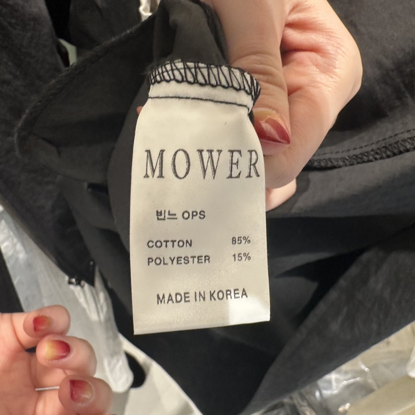 MOWER韓國直郵東大門代購女裝新品時尚推薦職業真品25春夏連衣裙MOWER連衣裙