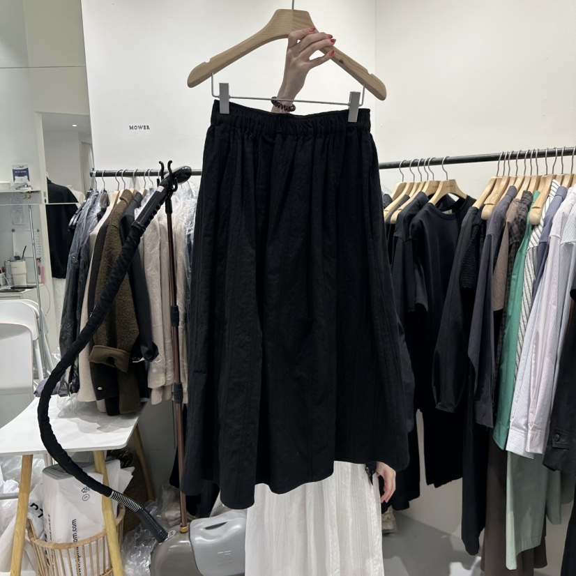 MOWER韓國直郵東大門實拍女裝新品25春夏人氣真品休閑推薦長裙MOWER長裙