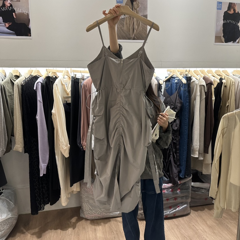 FLIPAR韓國直郵女裝新品真品職業推薦25春夏休閑人氣連衣裙FLIPAR連衣裙