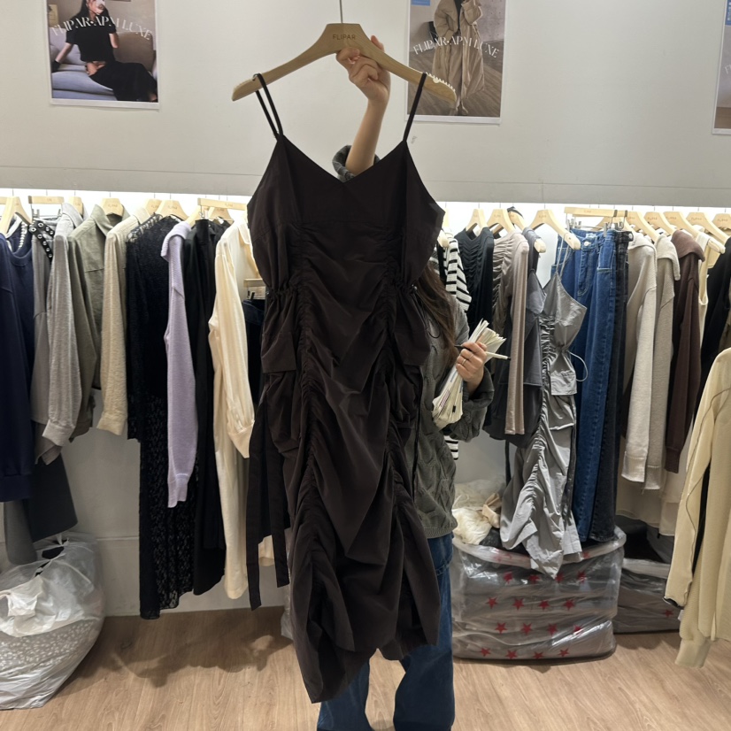 FLIPAR韓國直郵女裝新品真品職業推薦25春夏休閑人氣連衣裙FLIPAR連衣裙圖色2