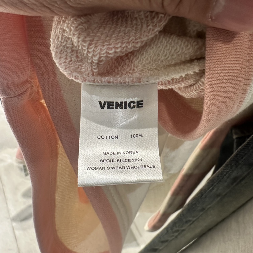 VENICE韓國直郵女裝新款推薦休閑人氣熱賣時尚真品職業長袖T恤VENICE長袖T恤