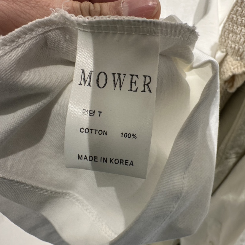 MOWER韓國直郵女裝新品25春夏職業推薦熱賣休閑人氣時尚T恤MOWERT恤