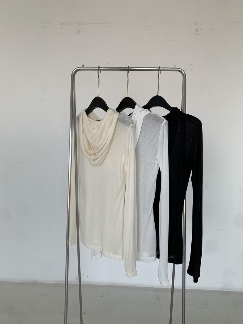 BETWEEN US韓國直郵東大門代購女裝新品職業真品長袖T恤連帽JICJO:SEOUL長袖T恤