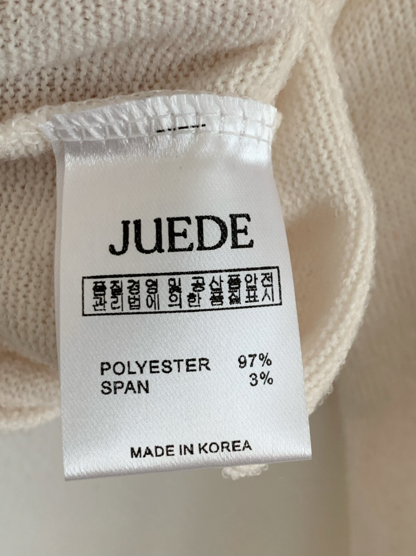 JUEDE(此品牌容易投訴)韓國直郵女裝新品職業推薦時尚針織衫JUEDE針織衫