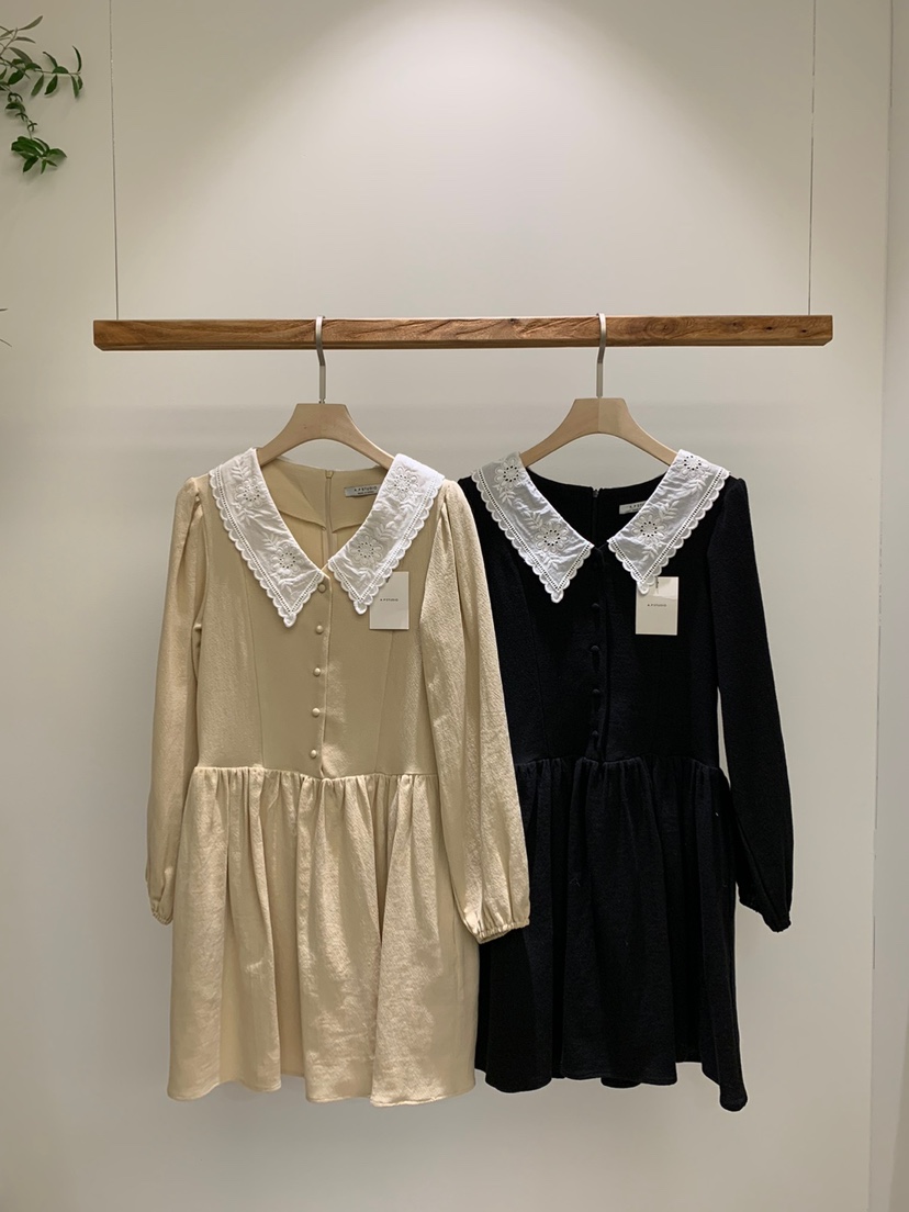 A P-STUDIO韓國直郵東大門代購女裝新品推薦休閑真品連衣裙A P-STUDIO連衣裙