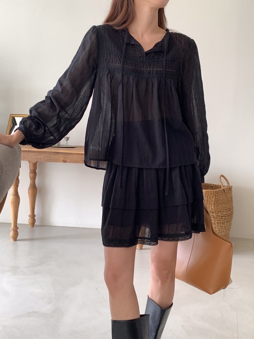 FRILL-T韓國直郵東大門代購女裝新款真品25春夏推薦熱賣套裝FRILL-T套裝