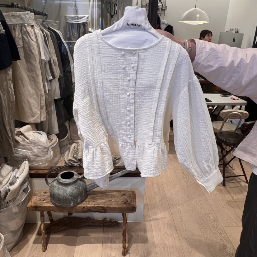 LE JARDINET東大門代購女士新款真品休閑熱賣人氣襯衫蕾絲衫LE JARDINET襯衫/蕾絲衫