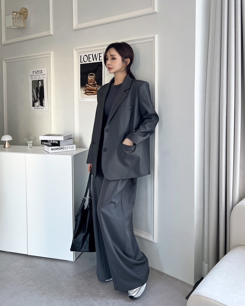 CLOTH韓國直郵女裝新品真品25春夏人氣職業熱賣休閑時尚夾克CLOTH夾克