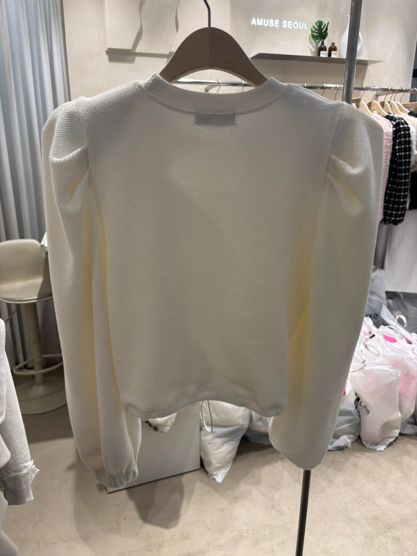 AMUSE SEOUL韓國代購女裝新品時尚25春夏人氣真品休閑衛衣AMUSE SEOUL衛衣