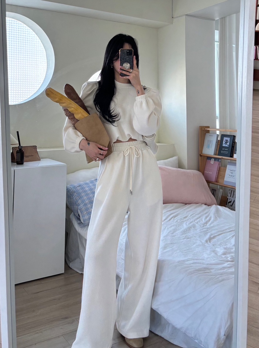 AMUSE SEOUL韓國直郵女裝新品休閑時尚人氣25春夏熱賣休閑褲AMUSE SEOUL休閑褲