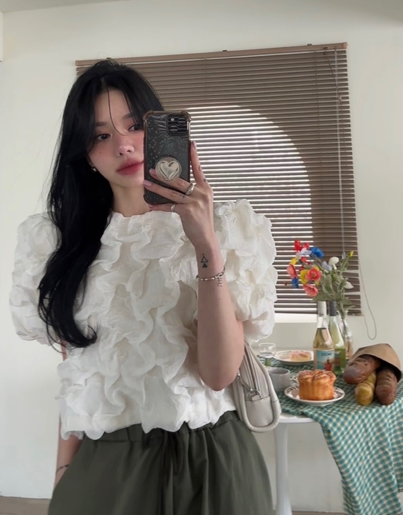AMUSE SEOUL東大門直郵女士新品休閑真品推薦人氣襯衫蕾絲衫AMUSE SEOUL襯衫/蕾絲衫
