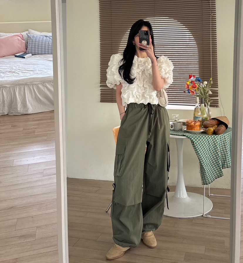 AMUSE SEOUL東大門直郵女士新品休閑真品推薦人氣襯衫蕾絲衫AMUSE SEOUL襯衫/蕾絲衫