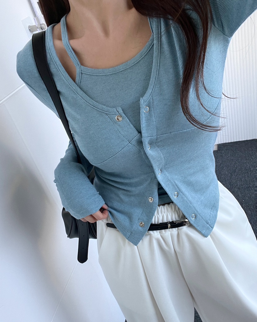 CLOTH東大門實拍女士新品25春夏職業休閑真品推薦時尚套裝天絲CLOTH套裝