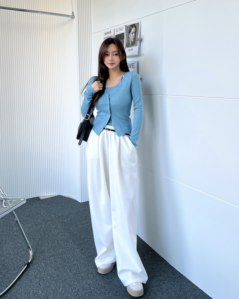 CLOTH東大門實拍女士新品25春夏職業休閑真品推薦時尚套裝天絲CLOTH套裝