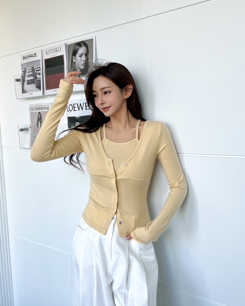 CLOTH東大門實拍女士新品25春夏職業休閑真品推薦時尚套裝天絲CLOTH套裝圖色2