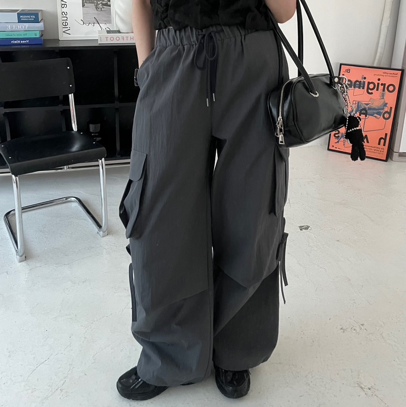 AMUSE SEOUL東大門實拍女士新款真品25春夏職業人氣休閑褲AMUSE SEOUL休閑褲