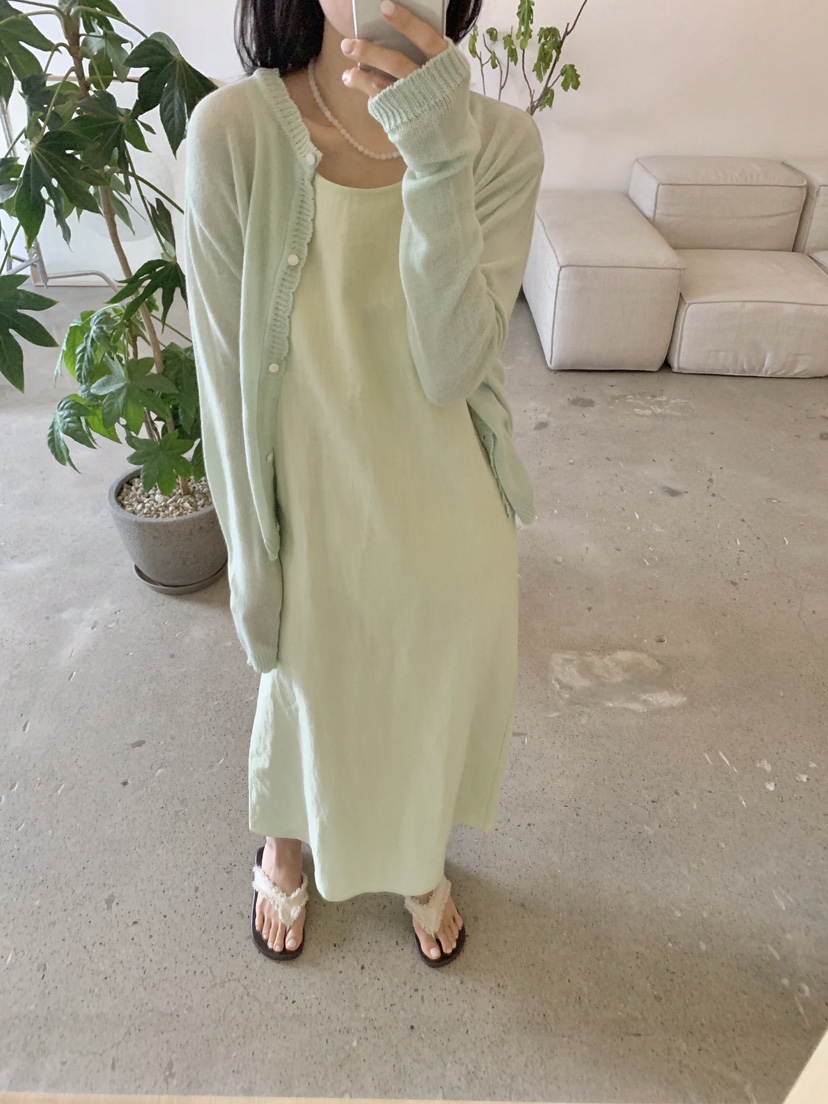SOAPYROOM韓國直郵女士新品職業時尚推薦休閑人氣連衣裙亞麻SOAPYROOM連衣裙