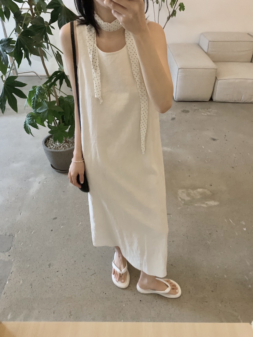 SOAPYROOM韓國直郵女士新品職業時尚推薦休閑人氣連衣裙亞麻SOAPYROOM連衣裙