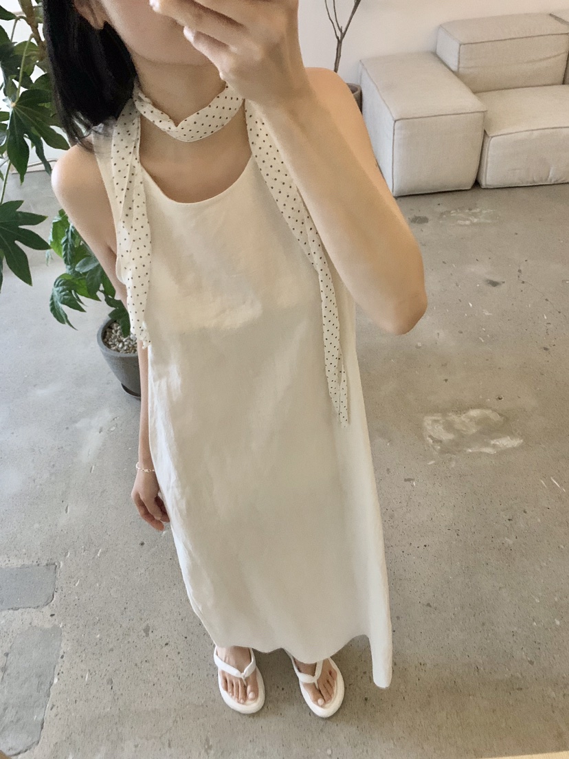 SOAPYROOM韓國直郵女士新品職業時尚推薦休閑人氣連衣裙亞麻SOAPYROOM連衣裙