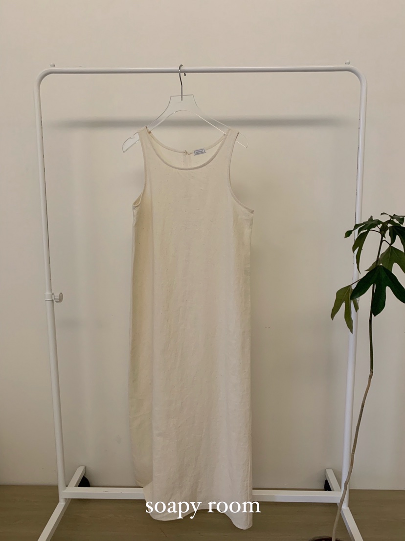 SOAPYROOM韓國直郵女士新品職業時尚推薦休閑人氣連衣裙亞麻SOAPYROOM連衣裙圖色1