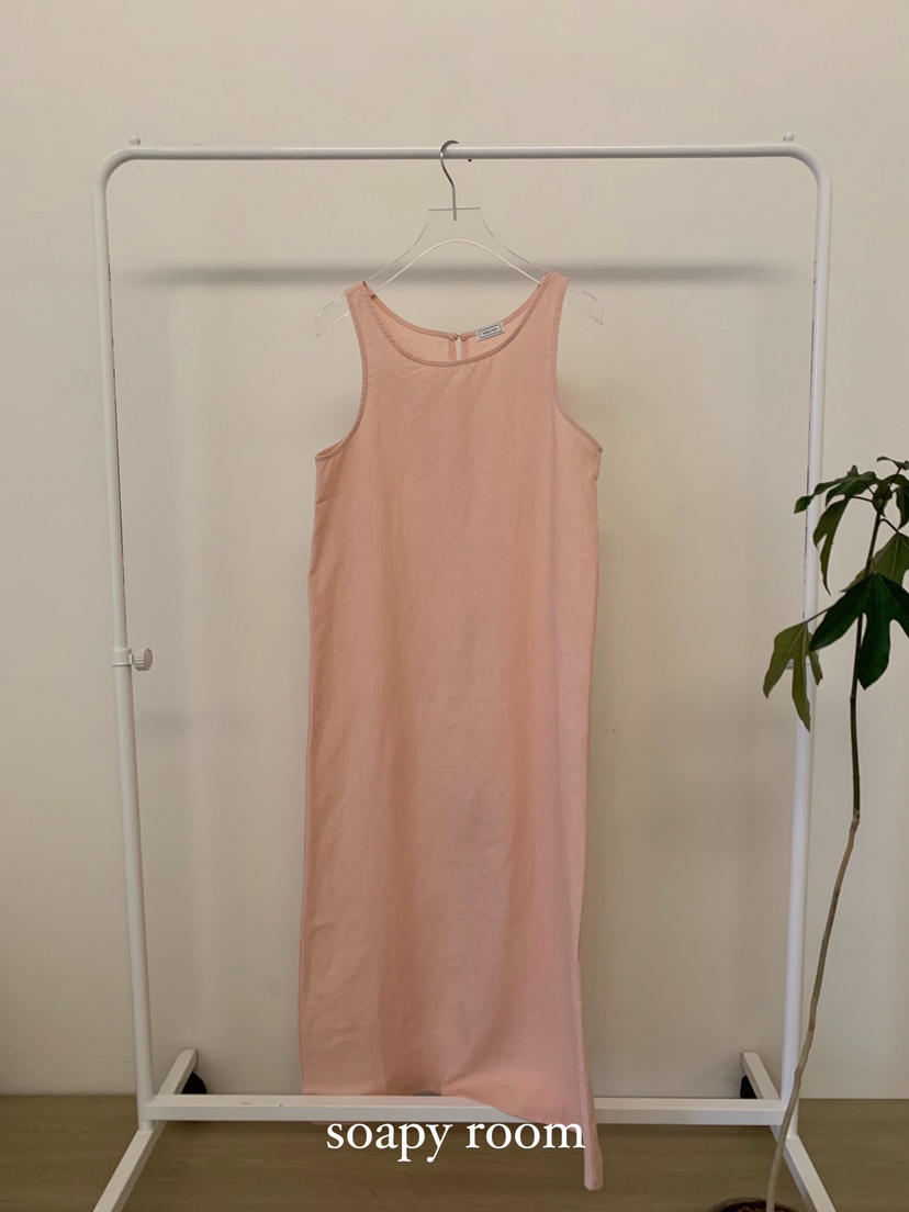 SOAPYROOM韓國直郵女士新品職業時尚推薦休閑人氣連衣裙亞麻SOAPYROOM連衣裙圖色3