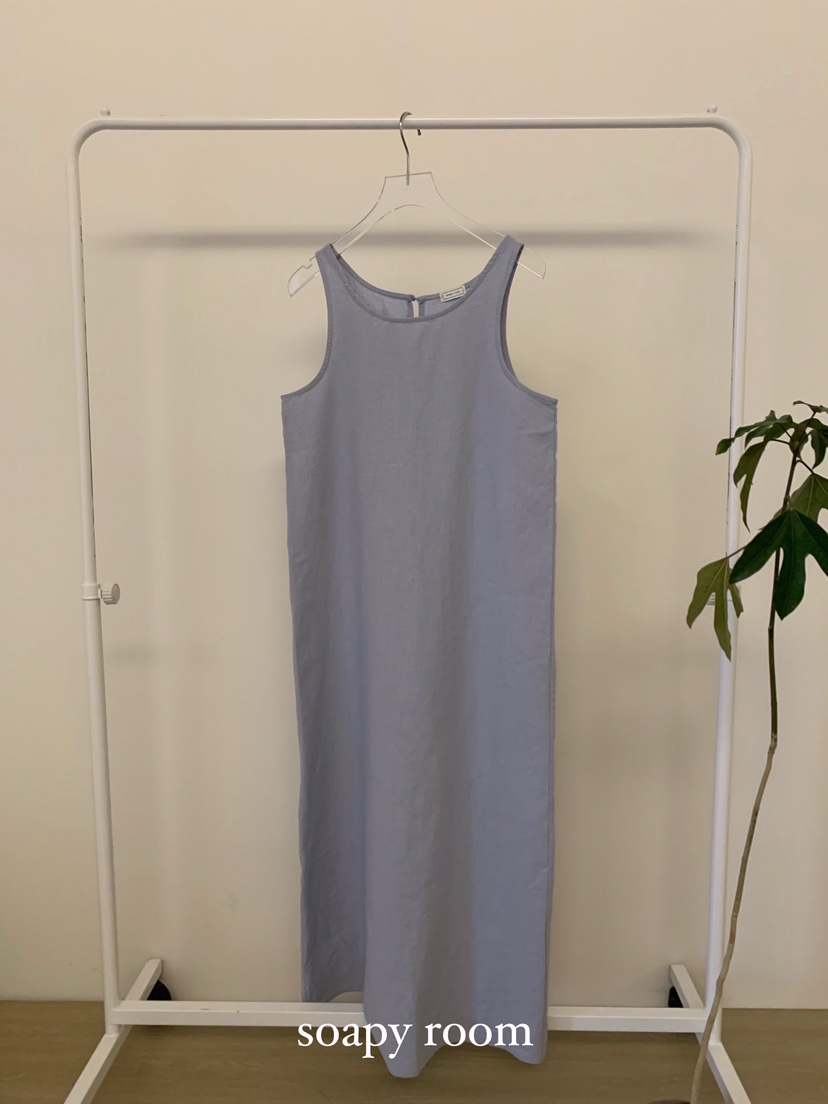 SOAPYROOM韓國直郵女士新品職業時尚推薦休閑人氣連衣裙亞麻SOAPYROOM連衣裙圖色5