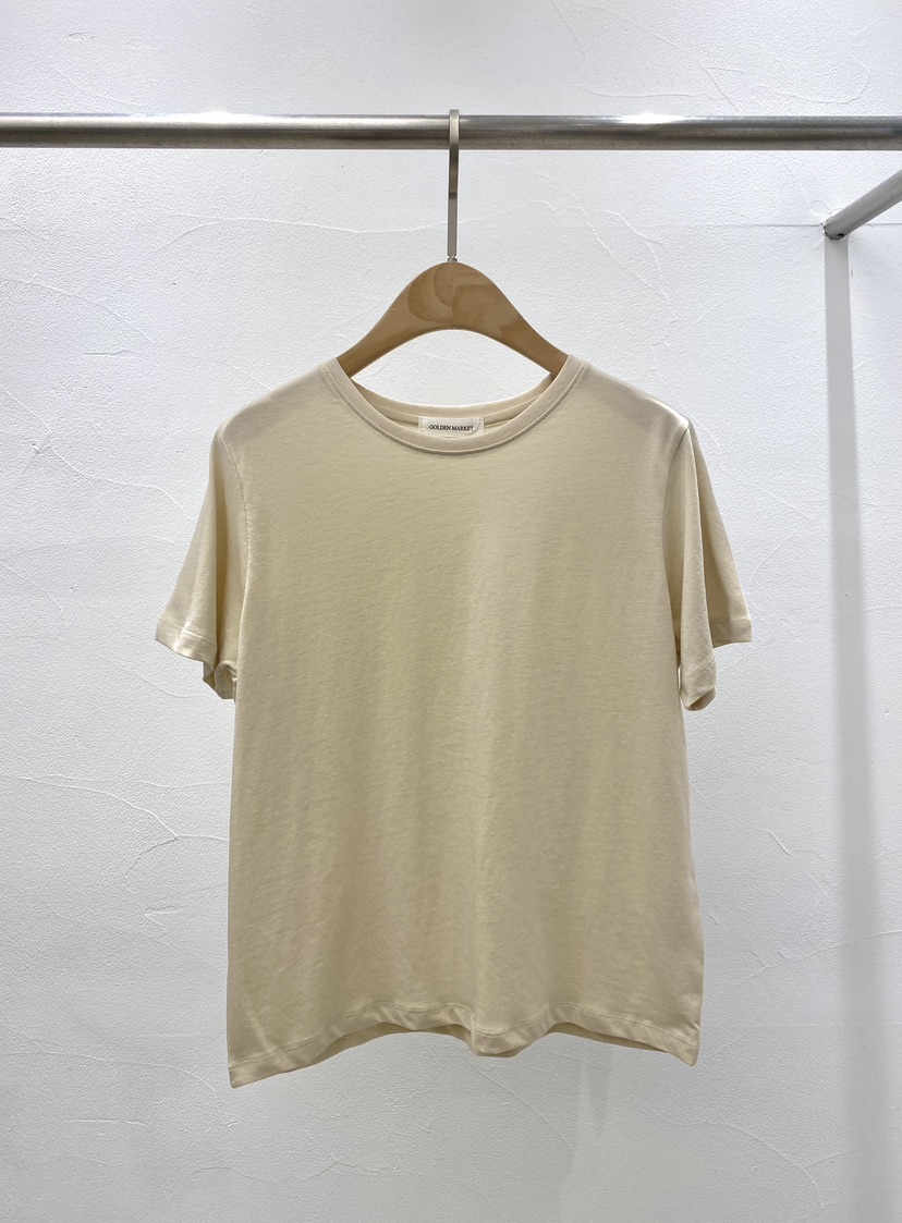 GOLDEN MARKET韓國直郵女士新品人氣休閑熱賣真品25春夏T恤GOLDEN MARKETT恤圖色2