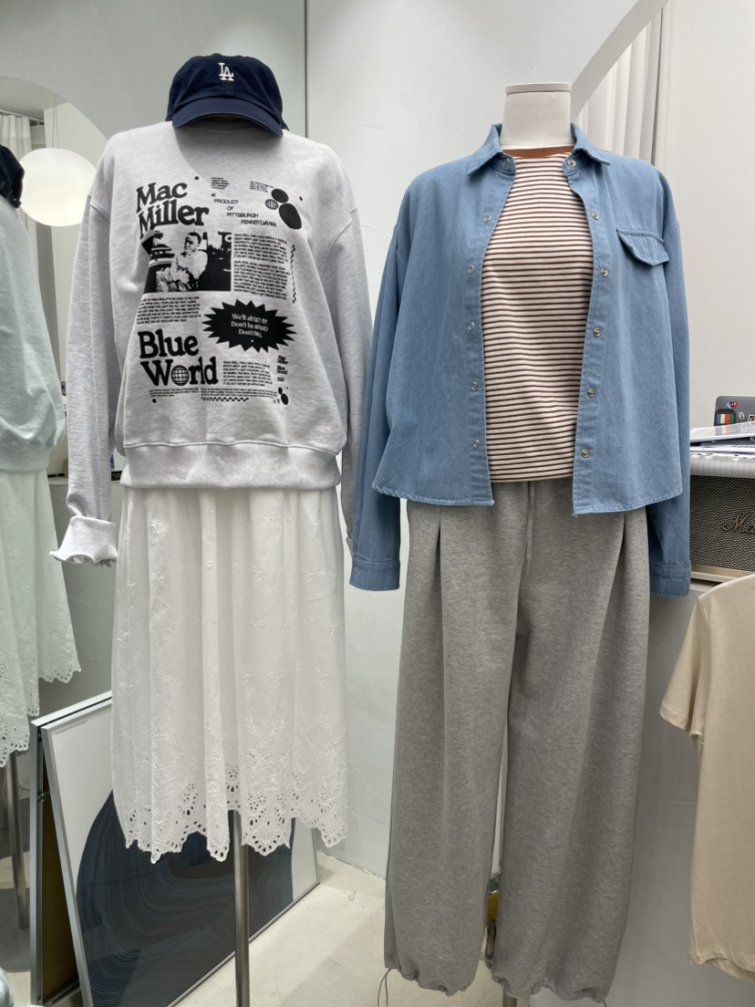 GOLDEN MARKET東大門代購女士新品25春夏休閑推薦時尚長裙GOLDEN MARKET長裙