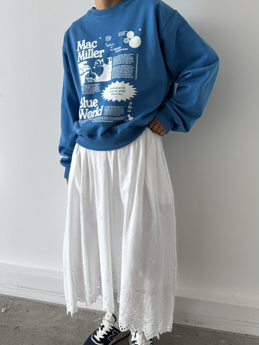 GOLDEN MARKET東大門代購女士新品25春夏休閑推薦時尚長裙GOLDEN MARKET長裙
