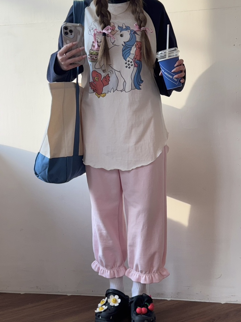 TOLL韓國直郵女士新品時尚推薦人氣25春夏熱賣職業真品休閑褲TOLL休閑褲