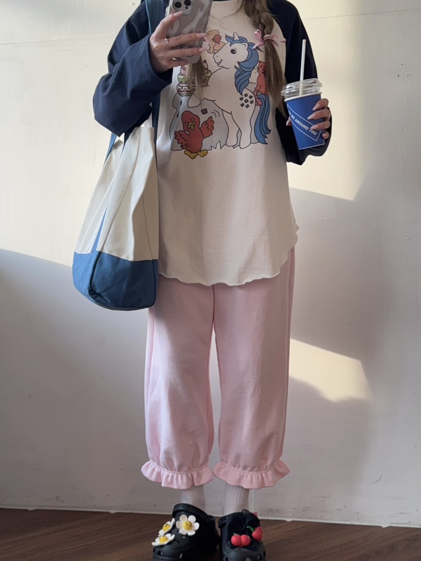 TOLL韓國直郵女士新品時尚推薦人氣25春夏熱賣職業真品休閑褲TOLL休閑褲