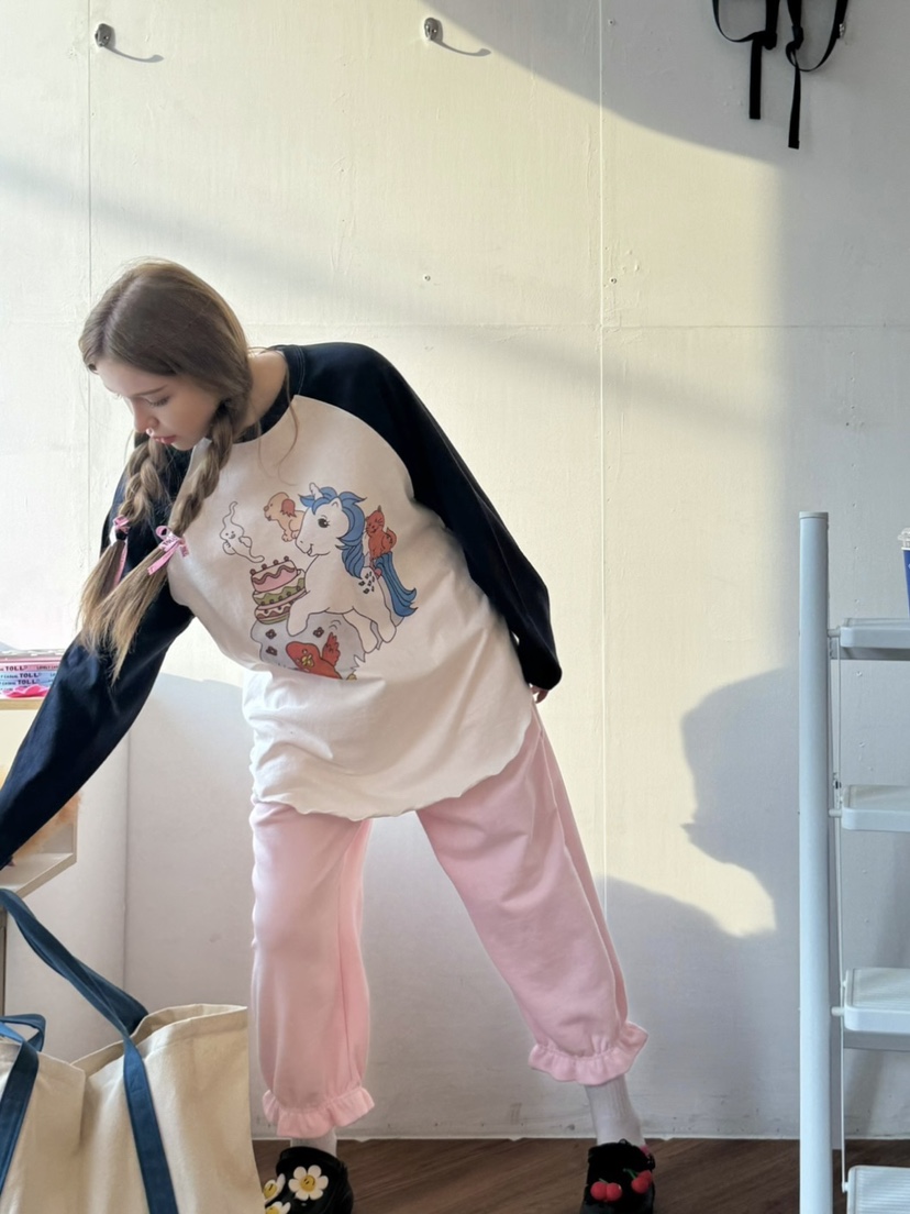 TOLL韓國直郵女士新品時尚推薦人氣25春夏熱賣職業真品休閑褲TOLL休閑褲