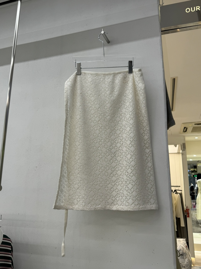 OURS東大門實拍女士新品職業25春夏人氣休閑半身裙中短裙蕾絲OURS半身裙/中短裙