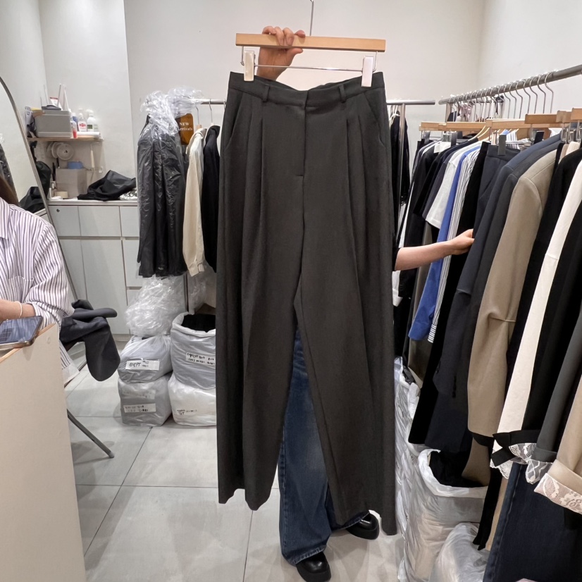 HEIZE韓國代購女士新品休閑推薦時尚職業25春夏人氣真品休閑褲HEIZE休閑褲圖色2