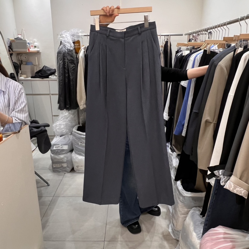 HEIZE韓國代購女士新品休閑推薦時尚職業25春夏人氣真品休閑褲HEIZE休閑褲圖色3