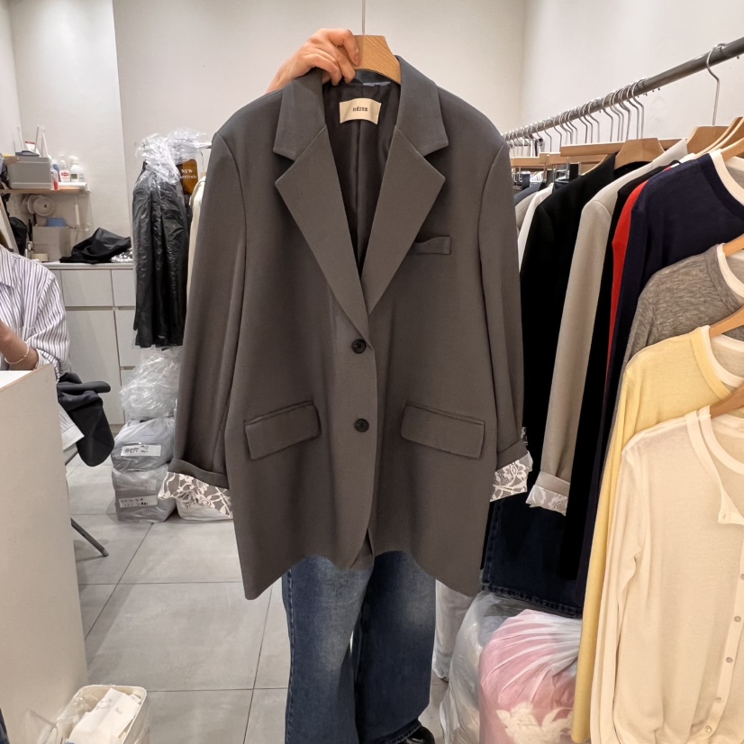 HEIZE韓國直郵女裝新款人氣職業時尚推薦熱賣真品25春夏夾克HEIZE夾克圖色2