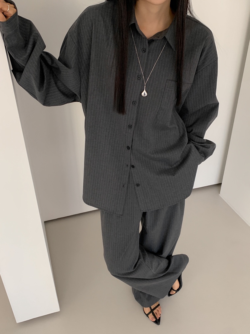 GOYOU韓國直郵東大門代購女裝新款推薦職業真品25春夏襯衫蕾絲衫de goyou襯衫/蕾絲衫
